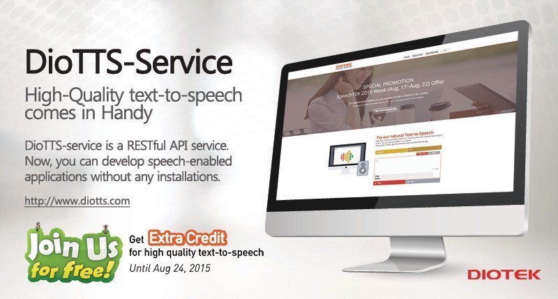 DIOTEK to Participate in Speech Technology Exhibition SpeechTEK 2015 in New York City