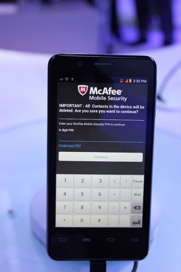 LG Partners With McAfee to Bring Anti-Theft Feature to LG G3