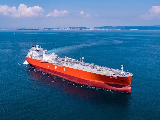 HD Korea Shipbuilding Secures 219.5 Billion-Won LPG Ship Order