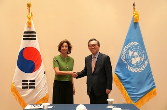 S. Korea Calls for U.N. Monitoring of Japan’s Compliance on UNESCO World Heritage Site