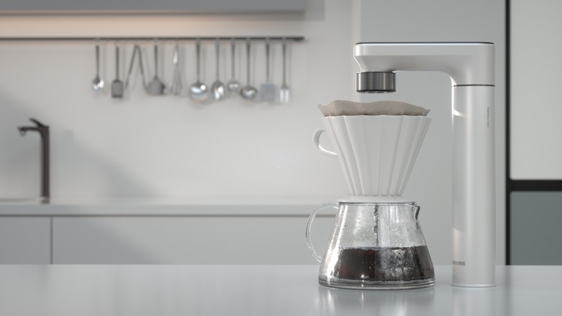 Samsung to Unveil Coffee-Making Kit for Water Purifiers at IFA 2024