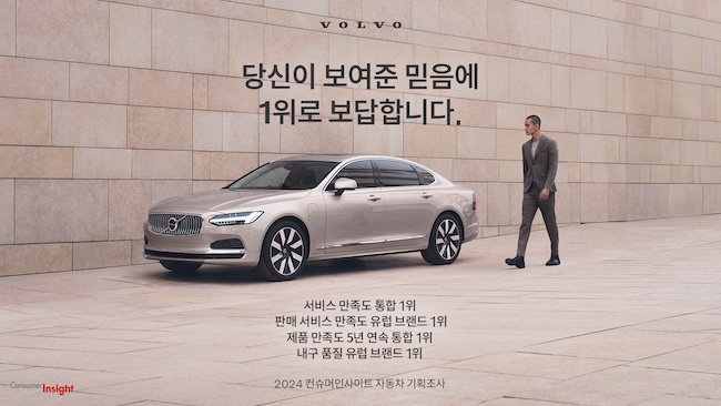 Volvo Tops Consumer Satisfaction Survey, Outperforming Domestic and Import Brands