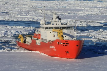 S. Korea’s Icebreaker Returning Home from Over 6-month Antarctic Mission