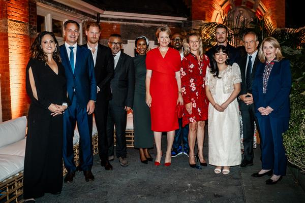 Queen Mathilde of Belgium, Prince Harry, Duke of Sussex, Forest Whitaker, UN Agency Heads and other dignitaries join survivors and advocates for ending child violence in New York, during the UN General Assembly