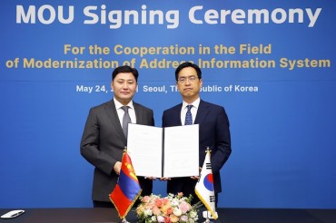 South Korea Shares Expertise to Help Mongolia Adopt Korean-Style Addressing System