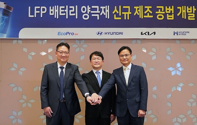 Hyundai Motor, Kia Launch Joint Cathode Material Tech Project for EV Battery Development