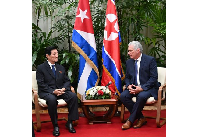 N. Korean Leader Sends Message to Cuba Emphasizing Strengthened Bilateral Relations