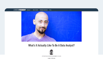 Role of a data analyst