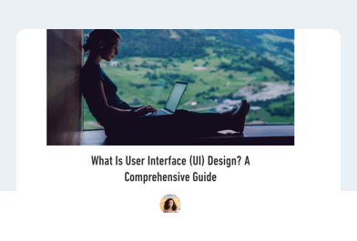 What is UI design article